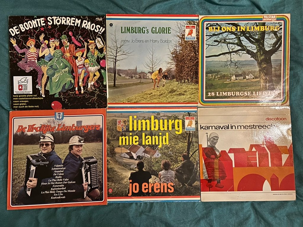 7 LP's Limburg (ook per stuk te koop), Cd's en Dvd's, LP, Gebruikt, Ophalen of Verzenden, Levenslied of Smartlap