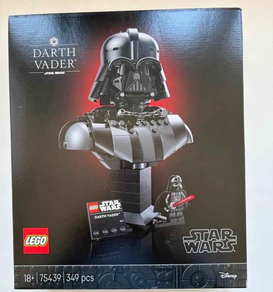 LEGO Star Wars Darth Vader Buste 75439 - Nieuw in doos, Lego, Star Wars, Denemarken, Nieuw