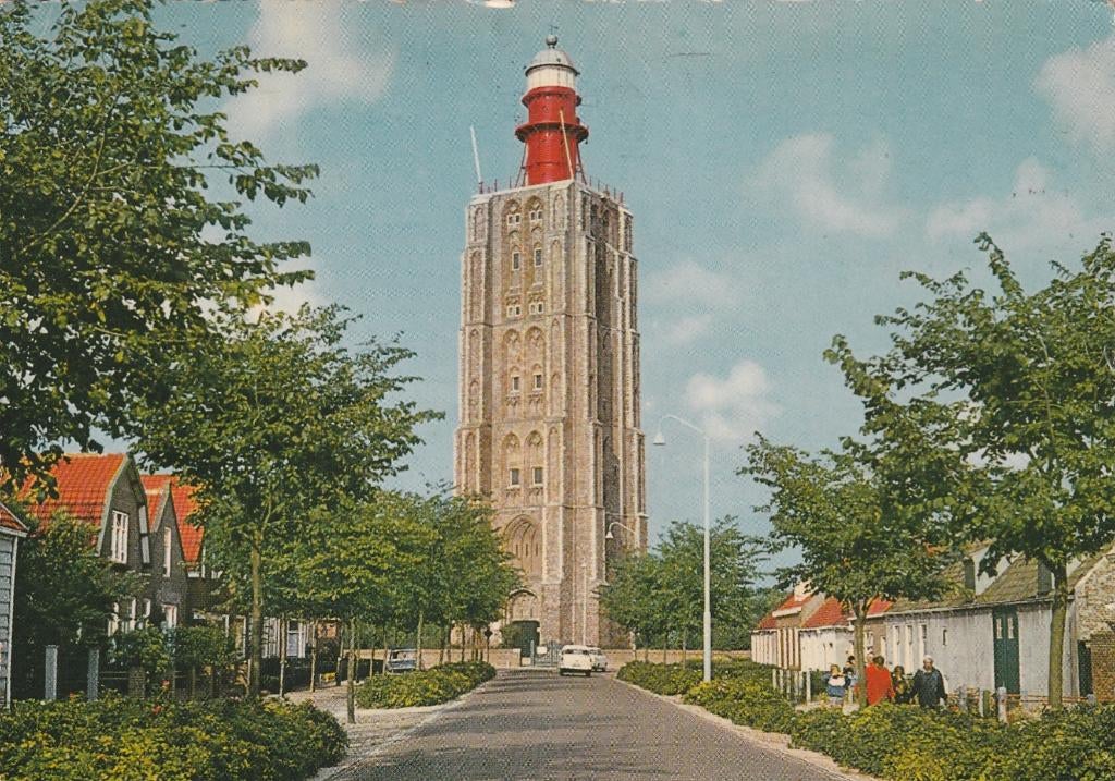 WESTKAPELLE Vuurtoren, Verzenden, 1960 tot 1980, Gelopen, Zeeland
