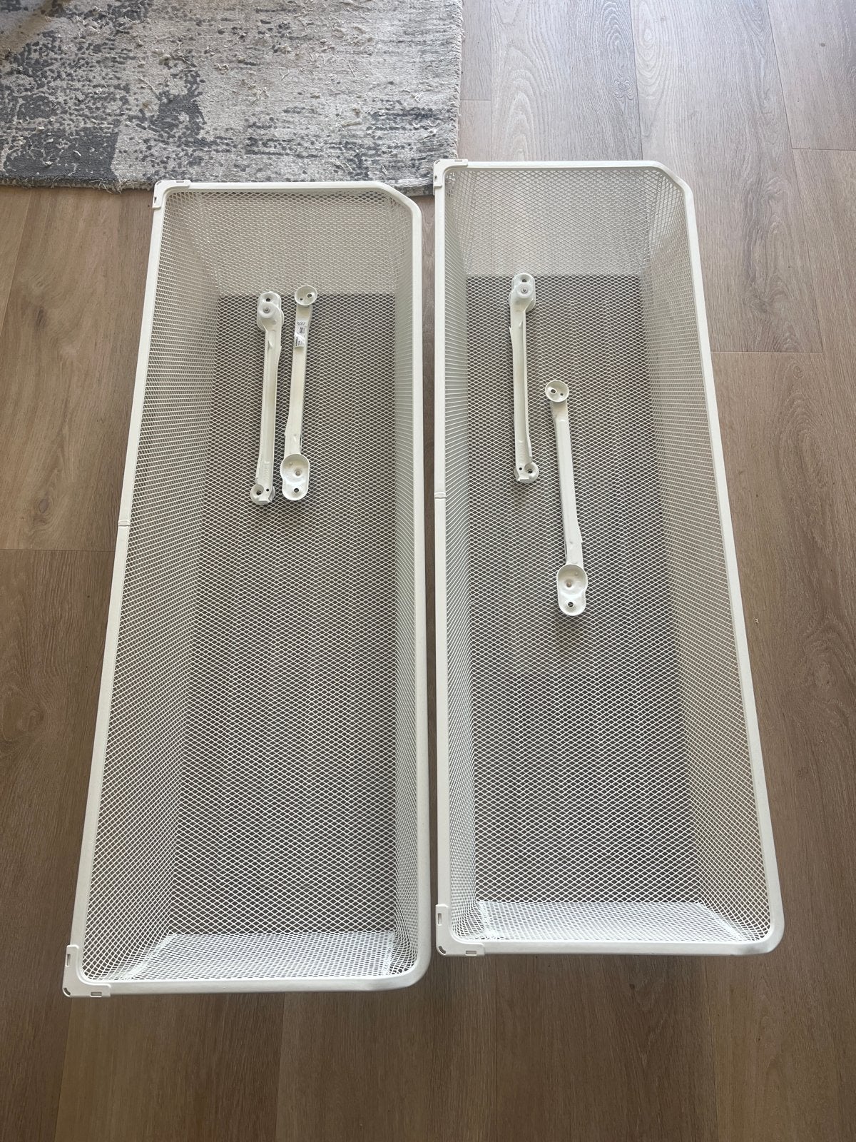 2x IKEA Komplement Fijndraadmand 35x100cm compleet, Ophalen, Zo goed als nieuw