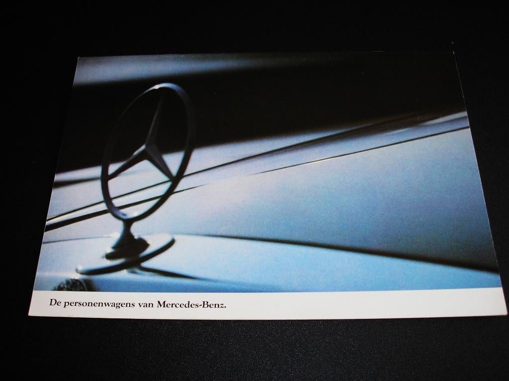 De personenwagens van Mercedes-Benz, 1981/1982, Ophalen of Verzenden, Gelezen, Mercedes