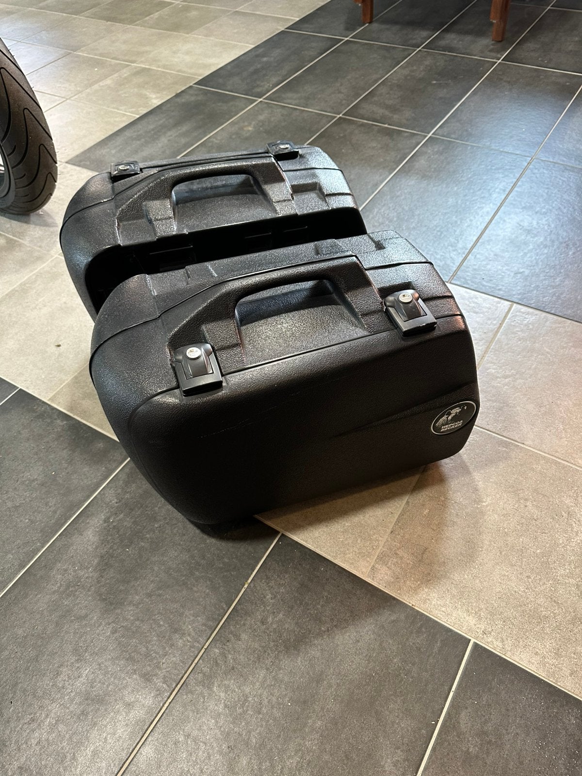 Kofferset met rek Honda CB Sevenfifty, Ophalen, Zo goed als nieuw