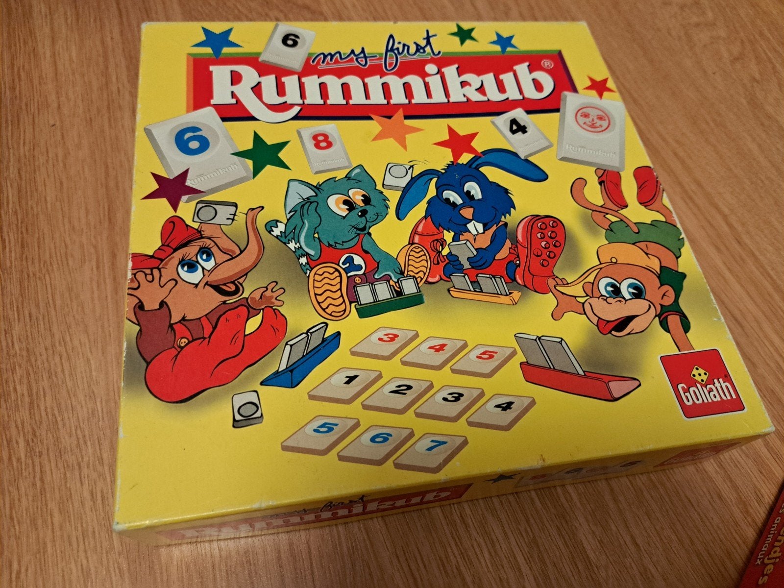 Mijn eerste Rummikub - Goliath, Drie of vier spelers, Ophalen, Gebruikt, Goliath
