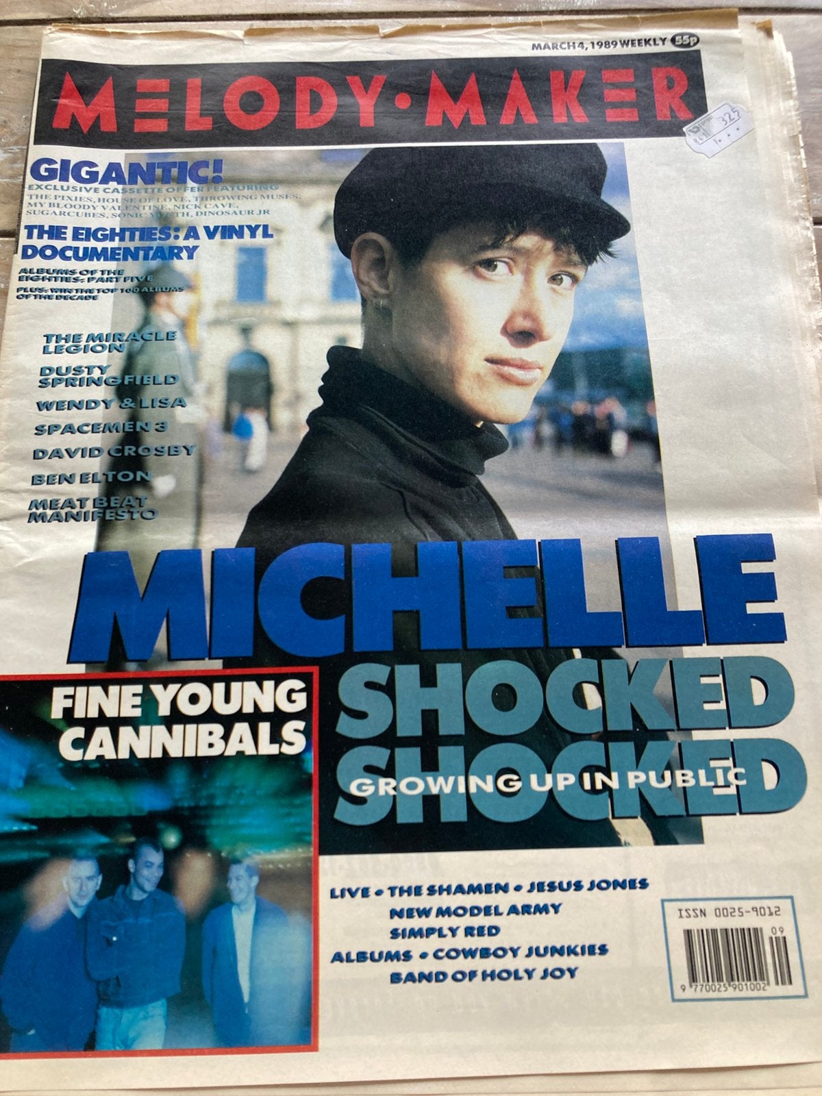 MELODY MAKER 1989 DAVID CROSBY Wendy & Lisa FYC Spacemen 3, Ophalen of Verzenden, Muziek, Film of Tv