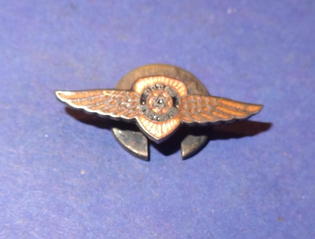 Dodge Brothers Geemailleerde Revert Knoop 22 x 7 mm, Verzenden, Gebruikt, Transport, Speldje of Pin