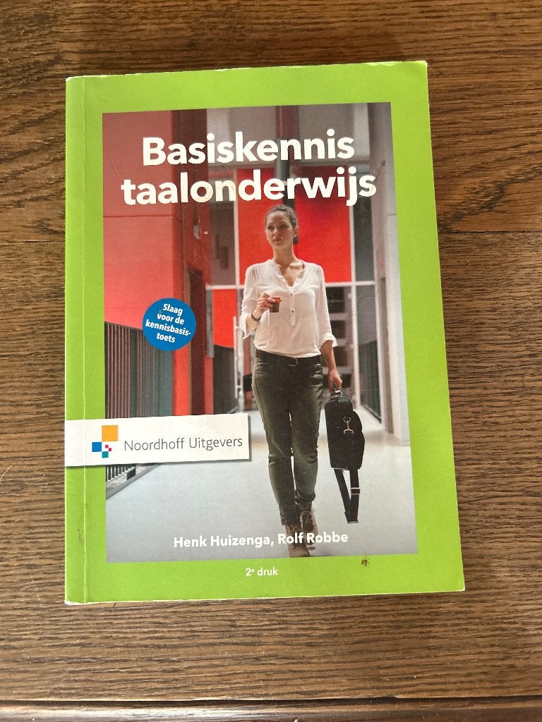 Basiskennis taalonderwijs, Ophalen of Verzenden, Zo goed als nieuw, Overige niveaus, Nederlands