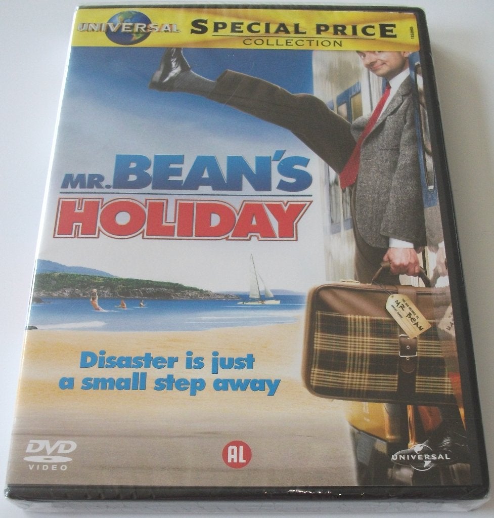 Dvd *** MR. BEAN'S HOLIDAY *** Reis van één man... *NIEUW*, Bonusmateriaal, Alle leeftijden, Nederlands, Overige genres
