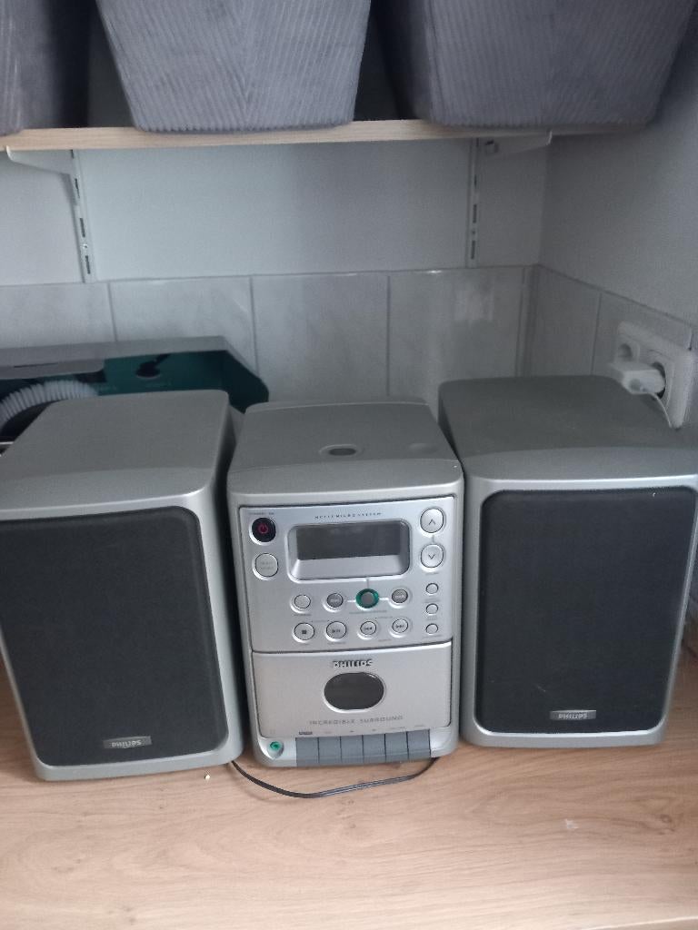 Radio/cd/ cassetterecorder, Ophalen, Gebruikt, Radio, Met cd-speler