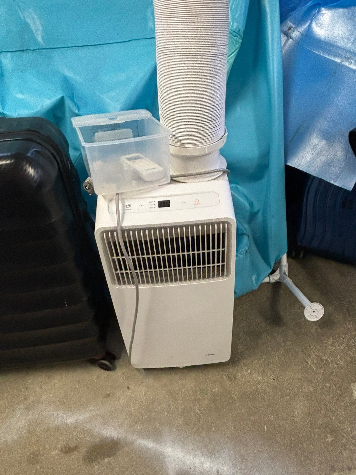 Super goed werkende mobiele airco, Ophalen, Minder dan 60 m³, 3 snelheden of meer, Zo goed als nieuw