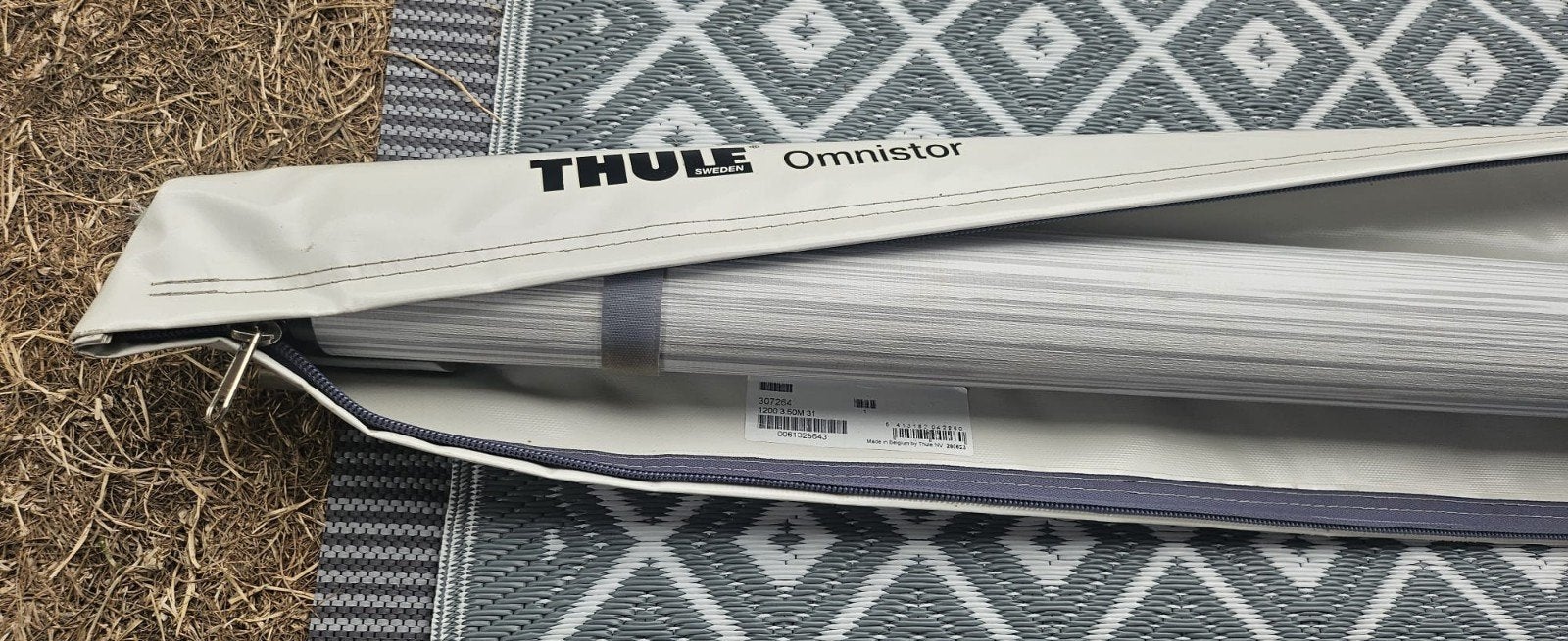 Thule Omnistor 1200 Zakluifel - 350x250 cm - Mystic Grey, Ophalen, Gebruikt