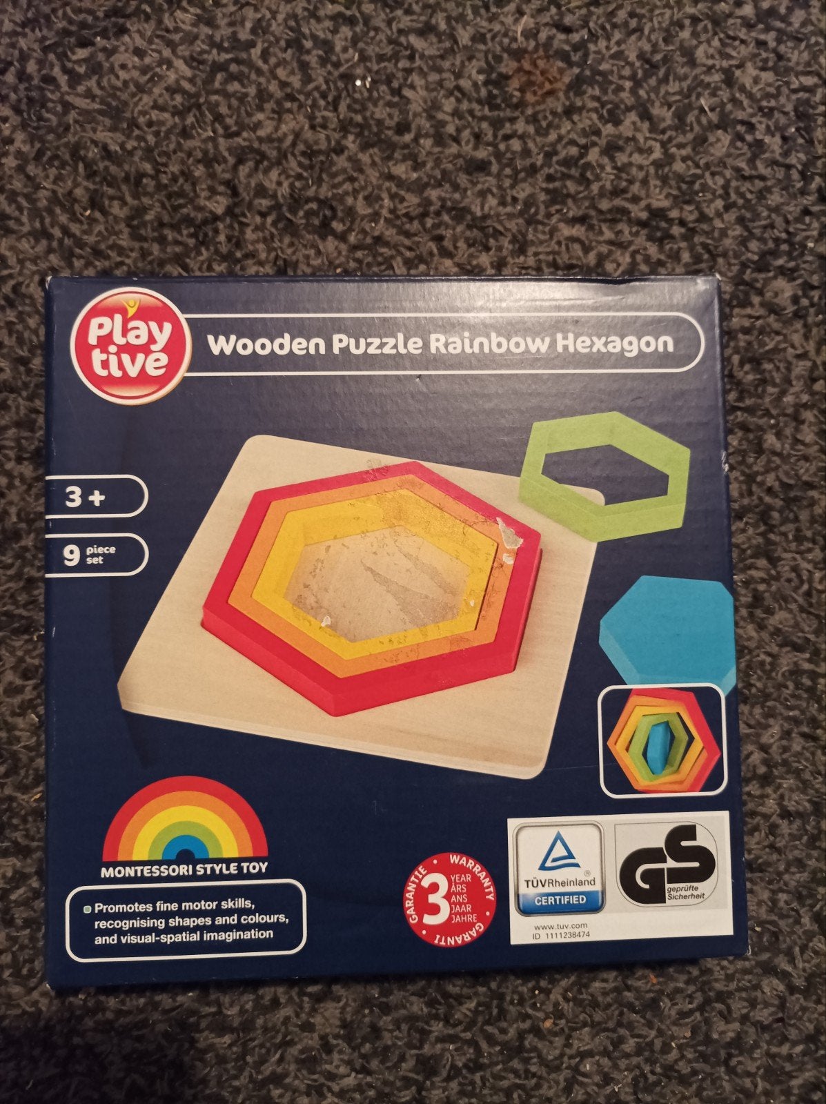 puzzel motoriek hout houten speelgoed Montessori, Kinderen en Baby's, Speelgoed | Educatief en Creatief, Ophalen of Verzenden