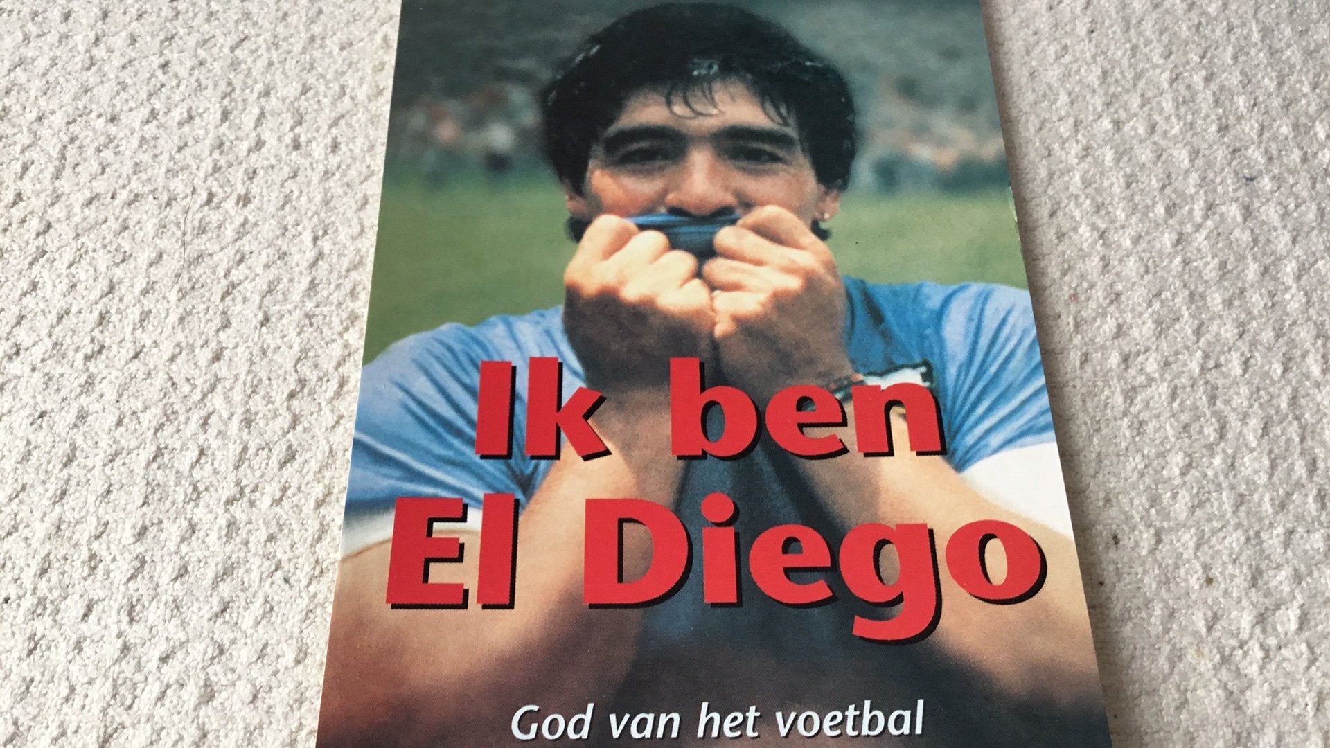De nummer 10 van Argentinië, Maradonna., Ophalen of Verzenden, 1980 tot heden, Ongelopen, Sterren en Beroemdheden