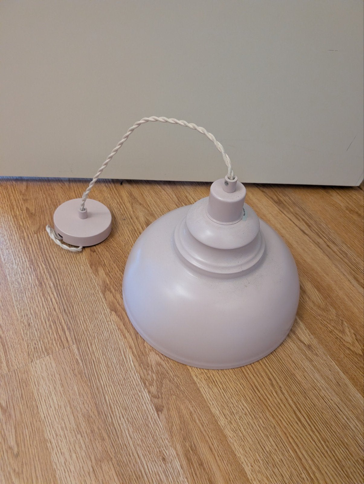 Roze hanglamp - Zo goed als nieuw, Ophalen, Modern, Speels, E27 (groot), Zo goed als nieuw