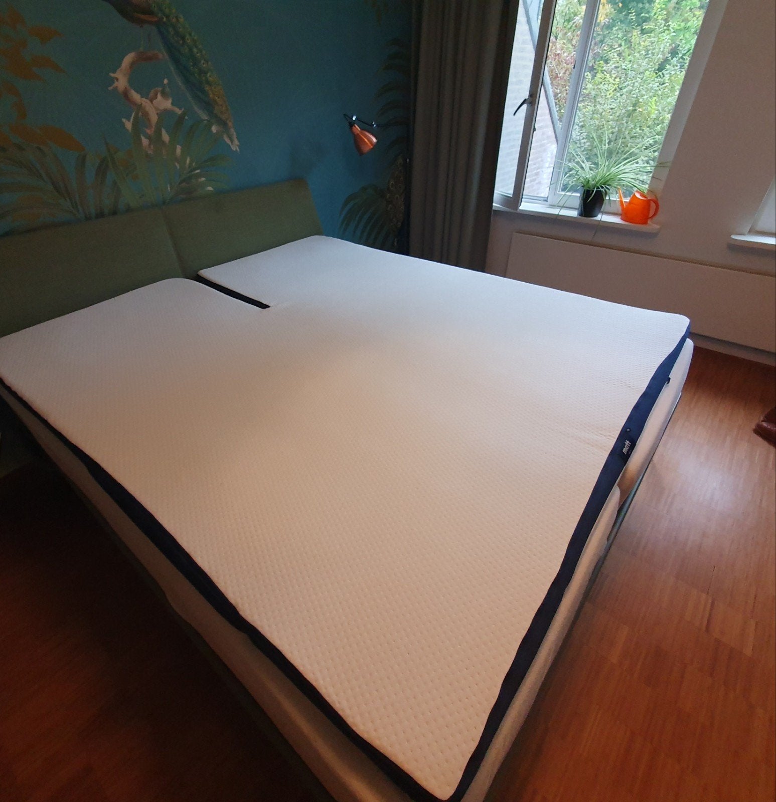 Matt Sleeps Split Topper Matras 180x210 cm - Zo goed als nie, Ophalen, 210 cm, Tweepersoons, Zo goed als nieuw