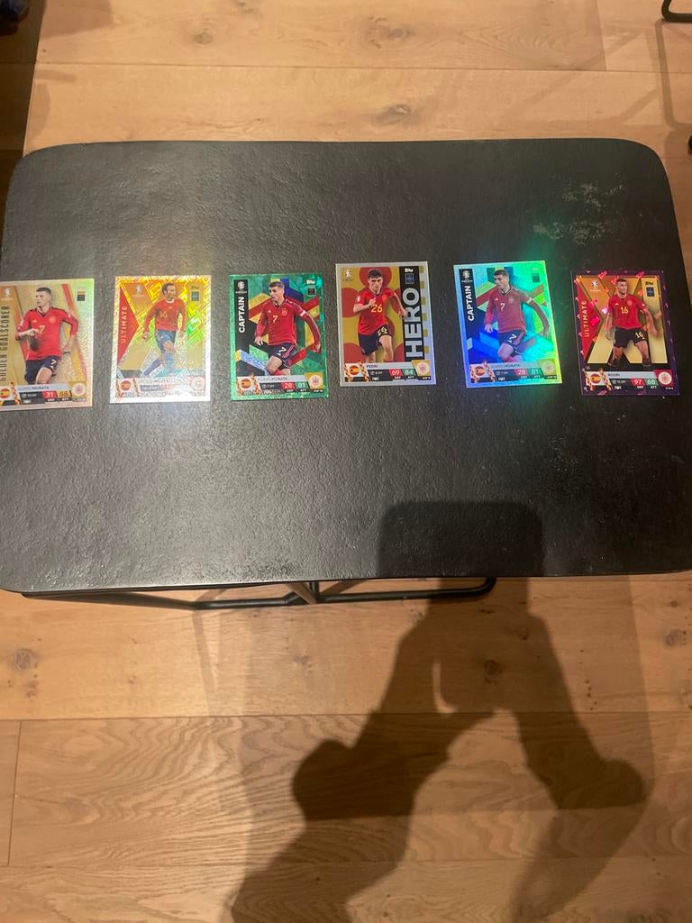 Topps Match Attax EURO 2024 Spanje kaarten, Ophalen of Verzenden, Zo goed als nieuw, Buitenlandse clubs, Spelerskaart