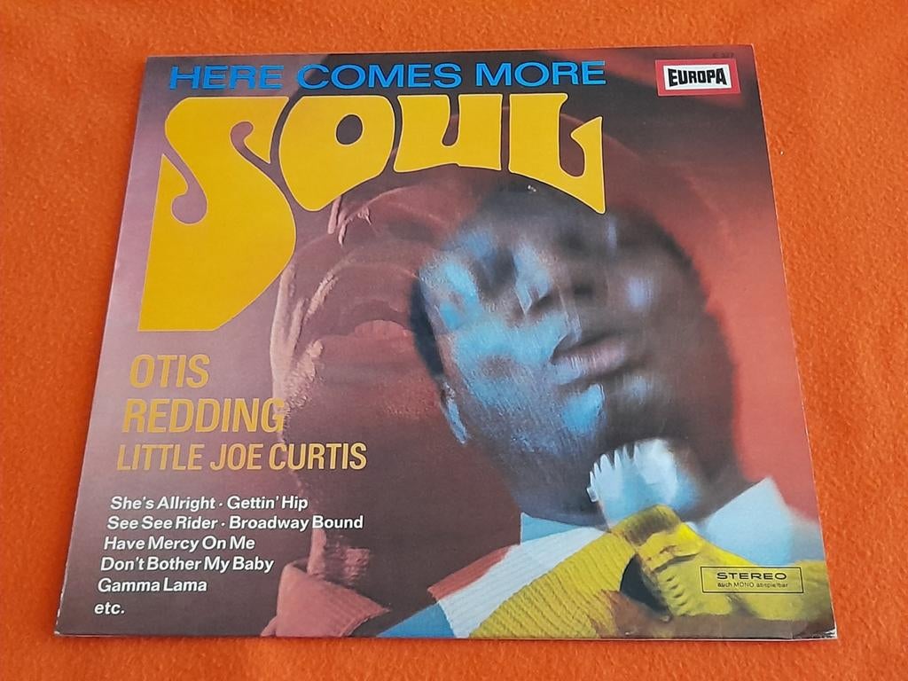 Otis Redding & Little Joe Curtis - Here comes more soul 1969, Cd's en Dvd's, Vinyl | R&B en Soul, Gebruikt, Originele persing