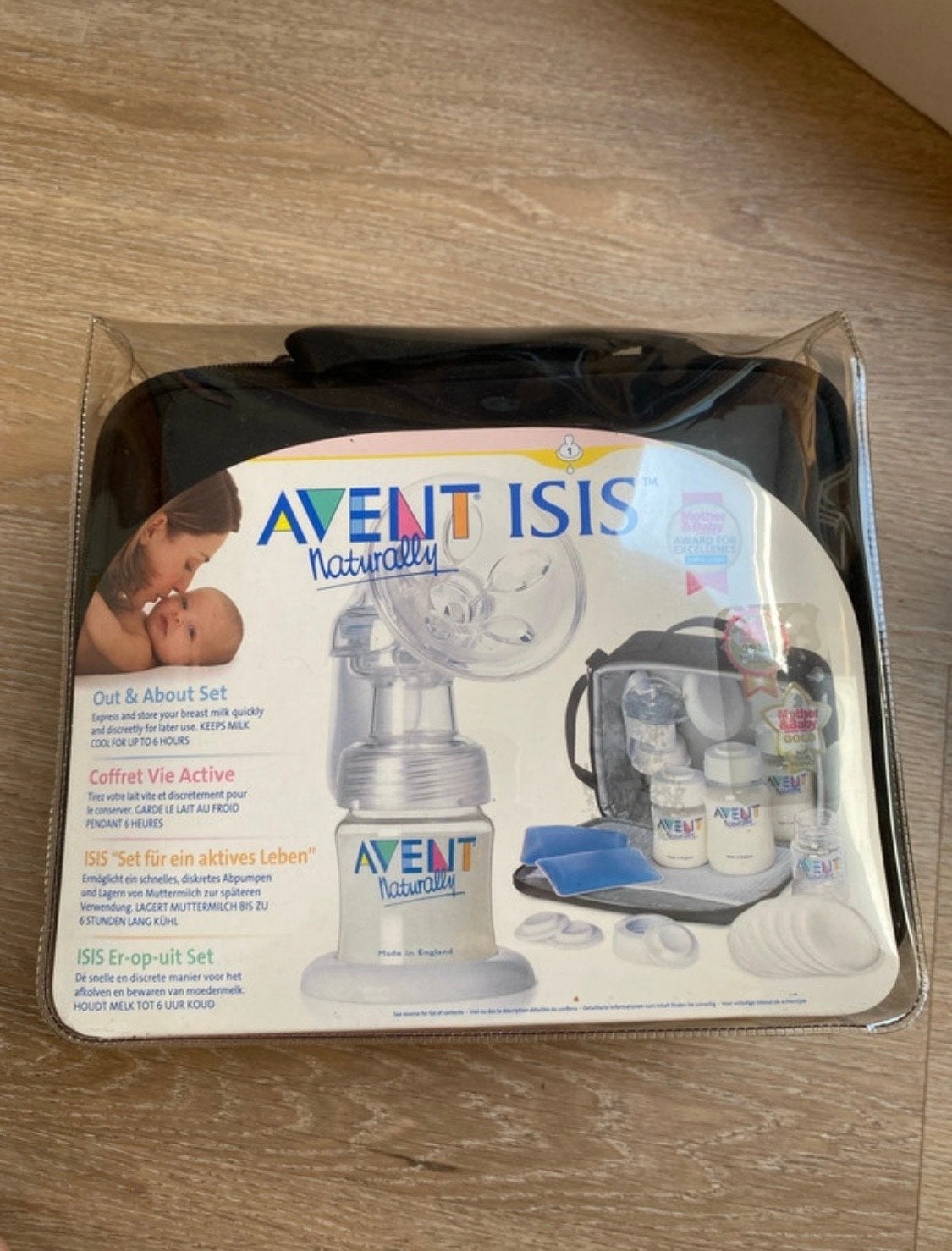 Avent ISIS Borstkolf Set - Out & About, Verzenden, Borstkolf, Philips Avent, Zo goed als nieuw