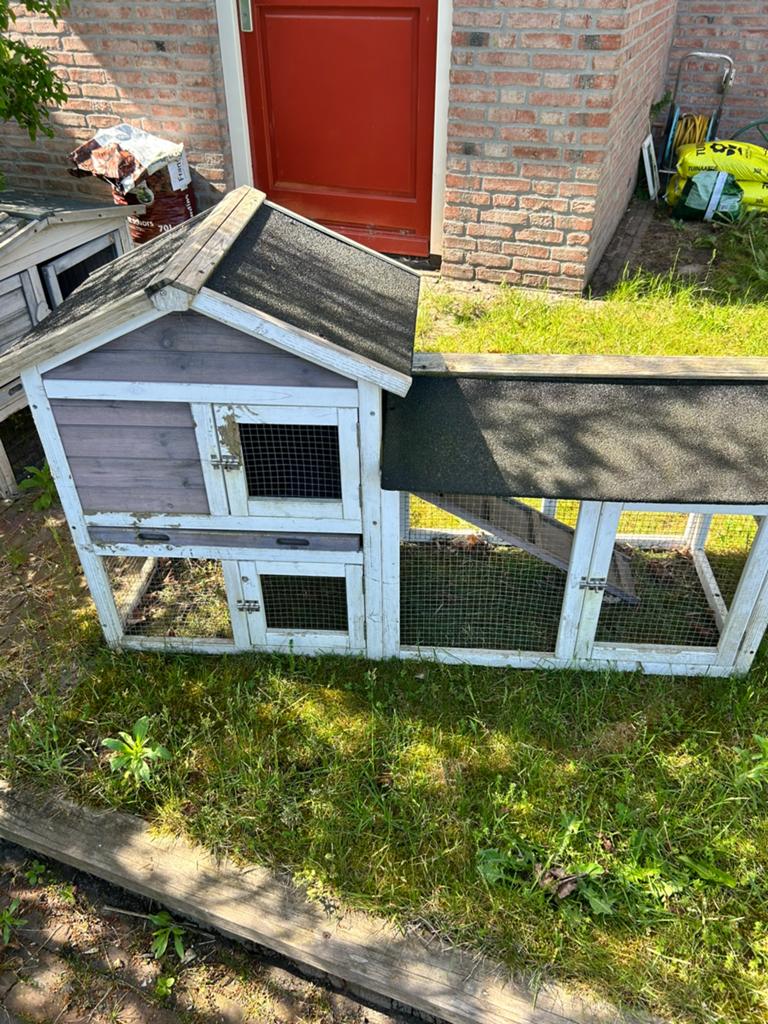 Konijnenhok is aangevreten door marter GRATIS, Ophalen, Gebruikt, Overige typen