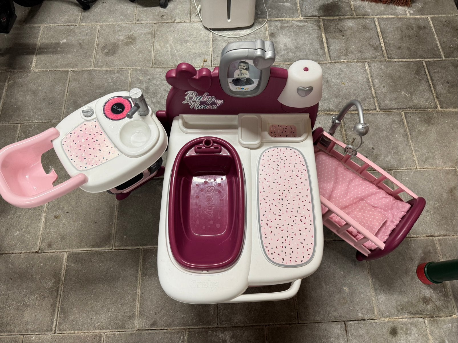 Smoby Baby Nurse Groot Babyhuis, Ophalen, Zo goed als nieuw, Babypop