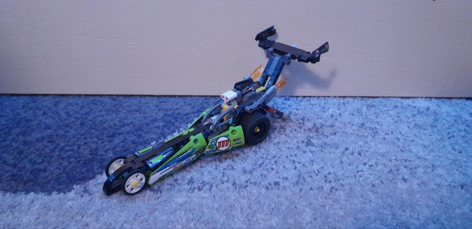 Lego technic dragster, #42103, Ophalen