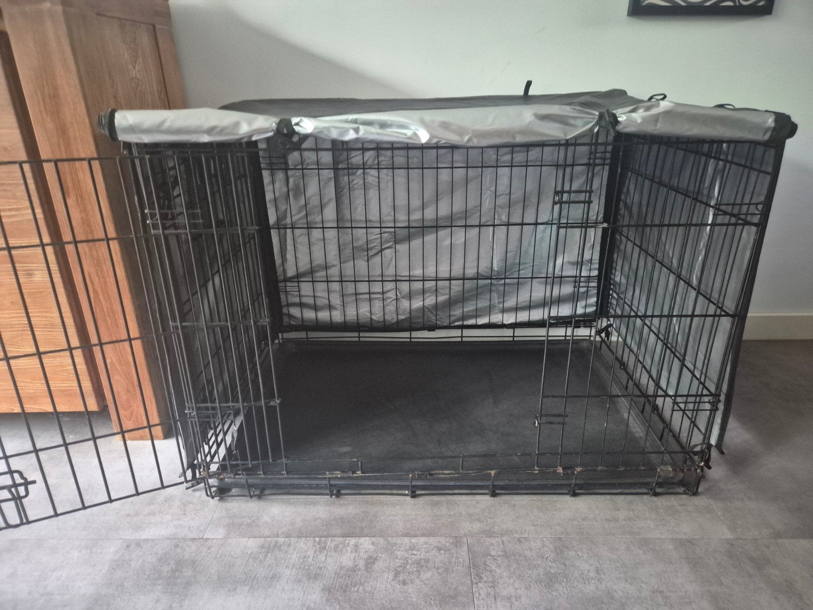 honden benche met doek, Dieren en Toebehoren, Hondenbenches, Ophalen, Gebruikt