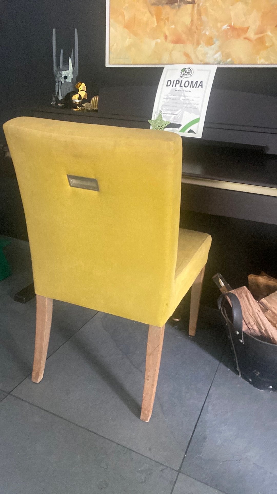 Twee gratis eetkamerstoelen, Ophalen, Gebruikt, Twee, Overige kleuren