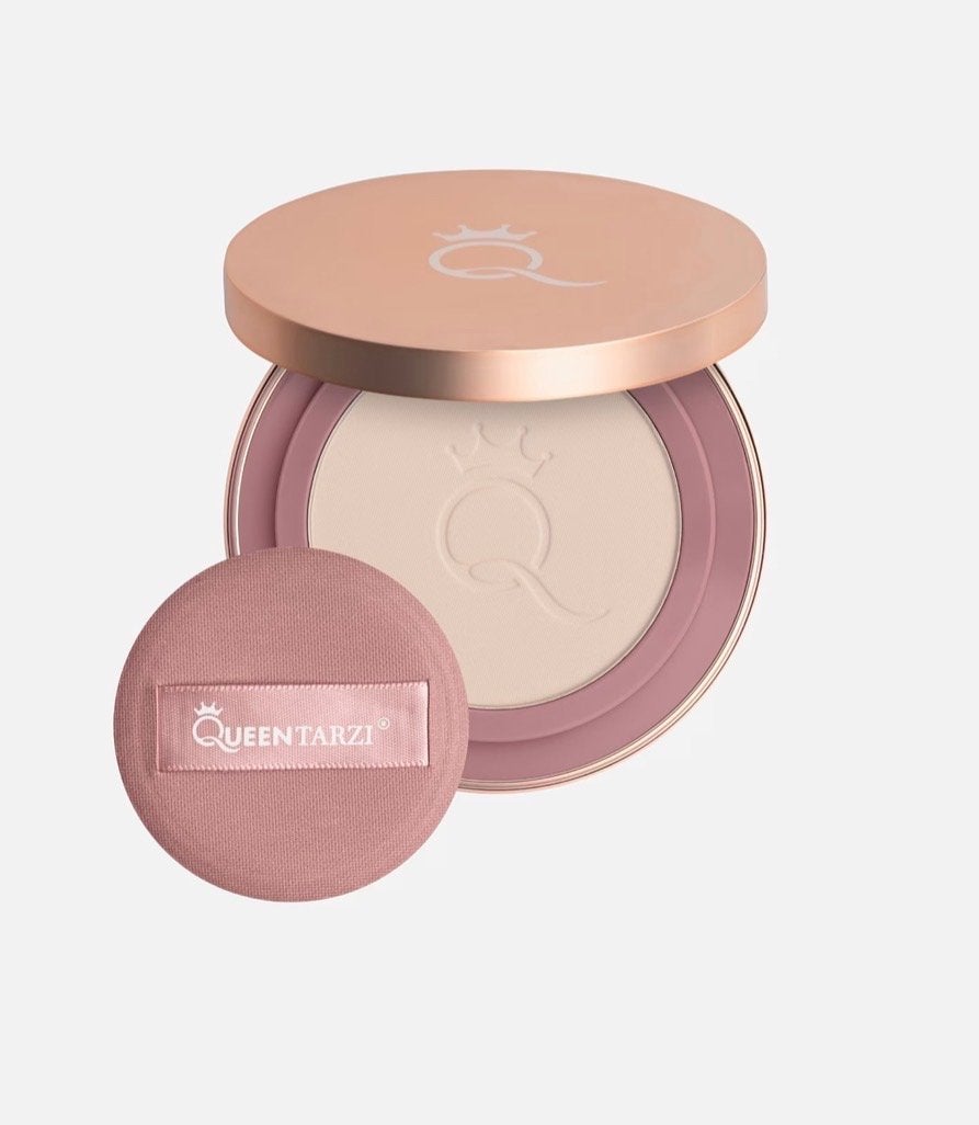 Queen Tarzi The Dream Pressed Powder Translucent, Overige kleuren, Gehele gezicht, Nieuw, Ophalen of Verzenden