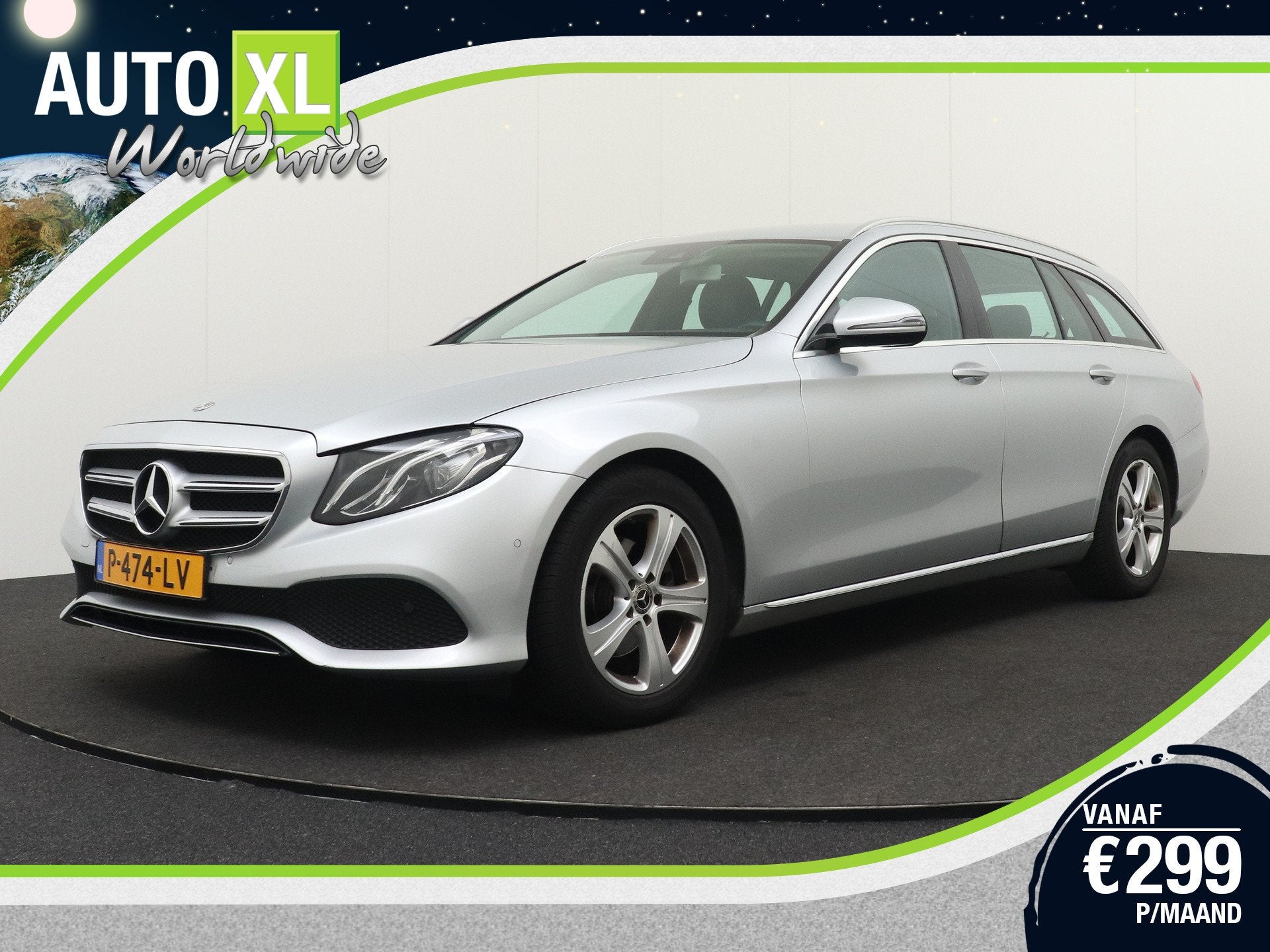 Mercedes-Benz E-Klasse Estate 220d 195 PK Premium+ Camera Na, Auto's, Automaat, Dealer onderhouden, Achterwielaandrijving, Gebruikt