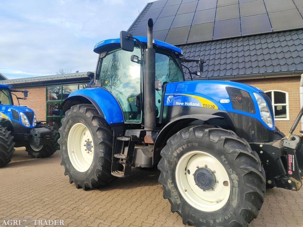 New Holland T 6030 Range Command, Zakelijke goederen, Agrarisch | Tractoren, 5000 tot 7500, New Holland, 120 tot 160 Pk, Gebruikt