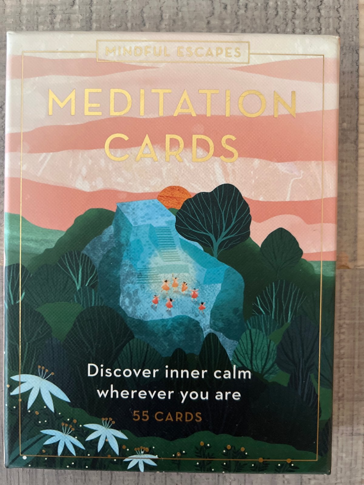 Mindful Escapes Meditatiekaarten - Zo goed als nieuw, Boeken, Verzenden, Zo goed als nieuw, Meditatie of Yoga, Overige typen