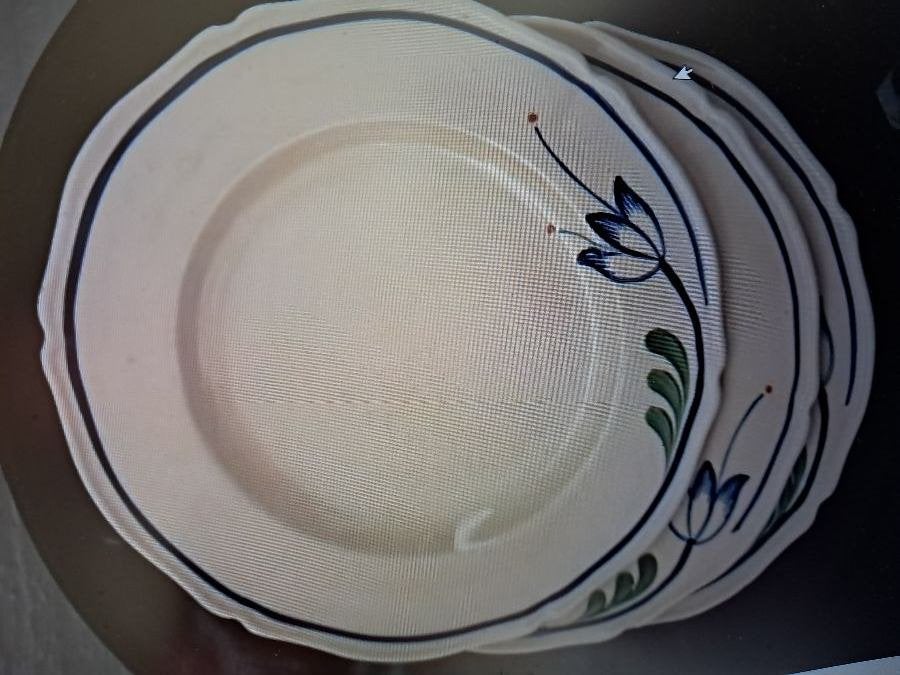 Royal Venton Ware 3 bordjes oud, Ophalen of Verzenden