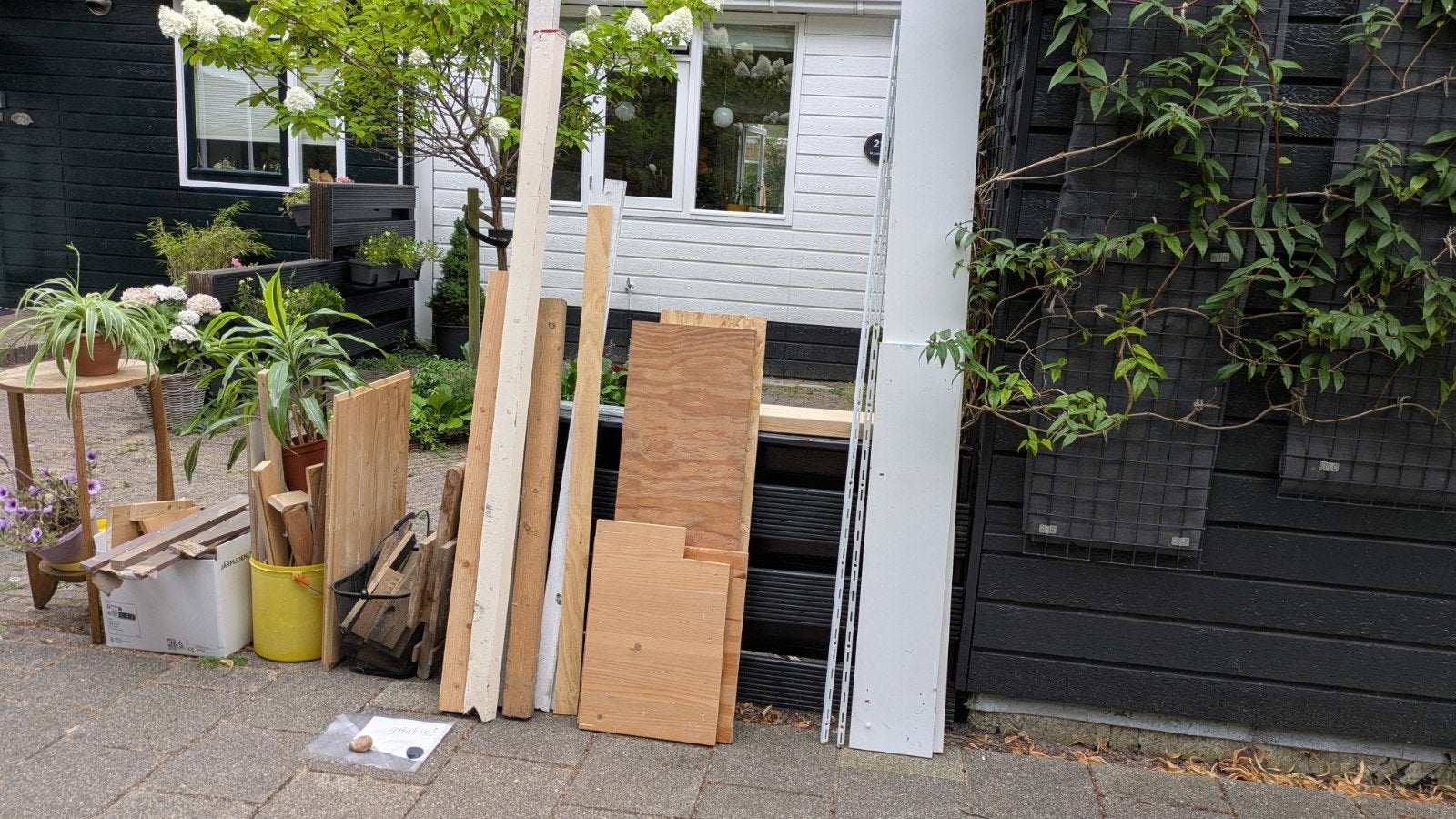 Gratis hout enz, Doe-het-zelf en Verbouw, Hout en Planken, Ophalen, Overige houtsoorten