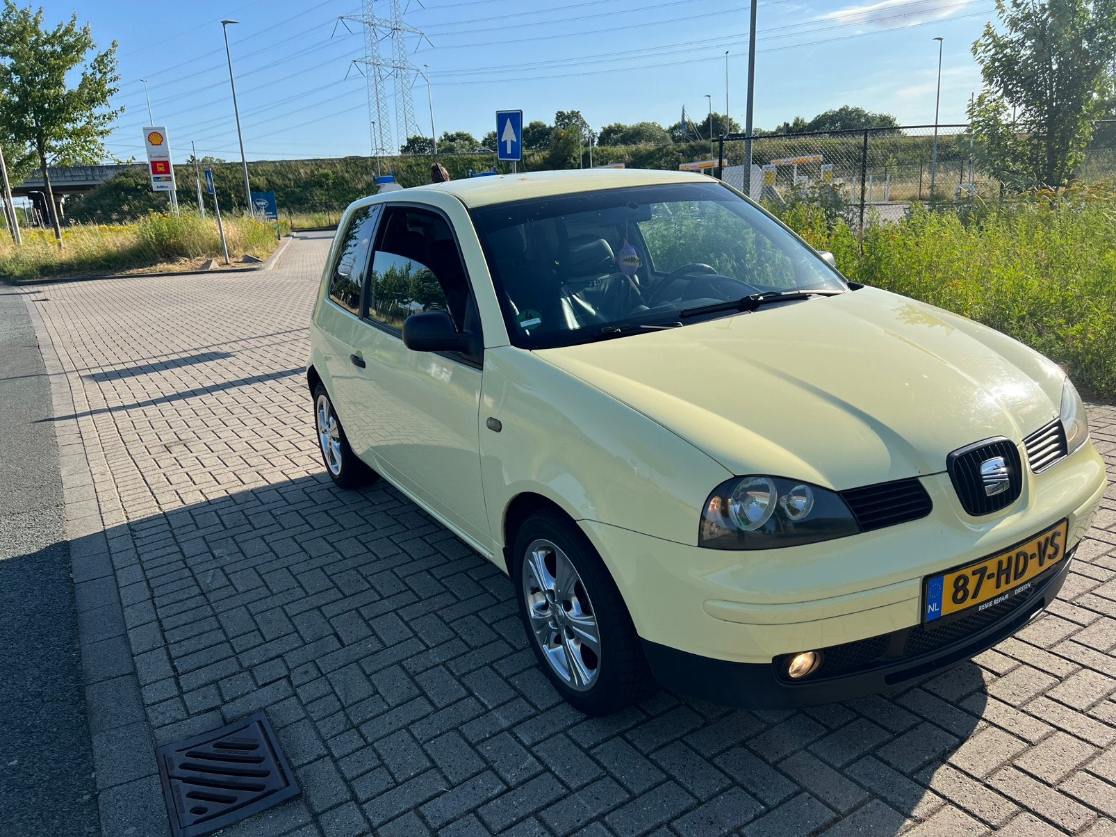Seat arosa 1.4, Voorwielaandrijving, Stof, Geel, Handgeschakeld
