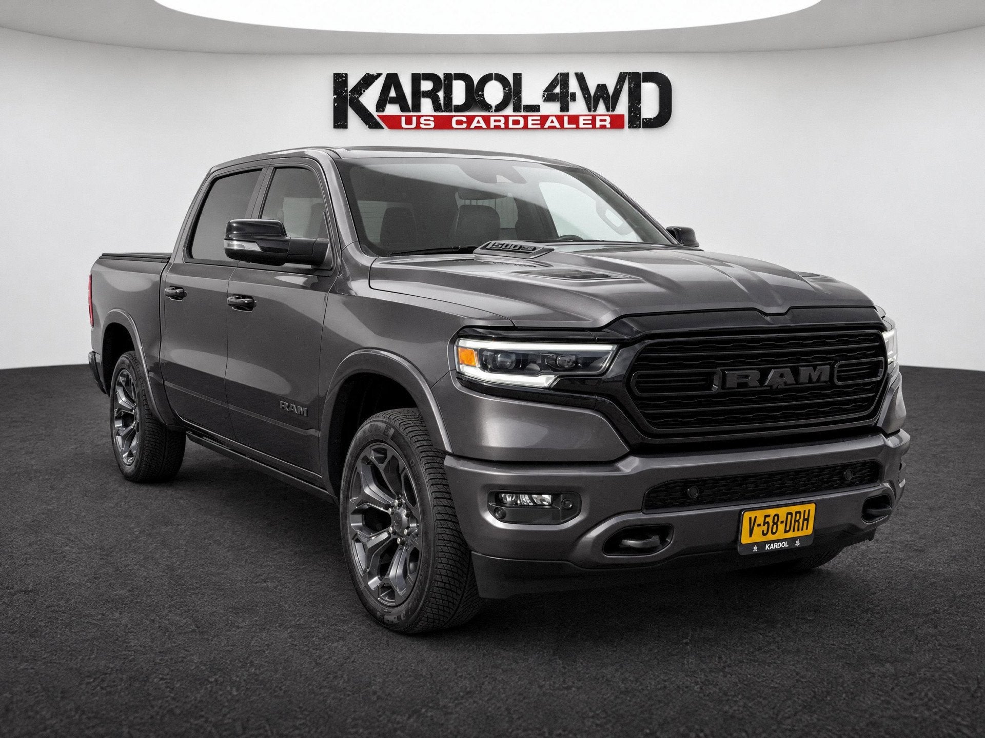 Dodge Ram 1500 5.7 V8 4x4 Crew Cab Limited | Ramboxen | Mult, Auto's, Automaat, Gebruikt, 5654 cc, Verwarmde buitenspiegels