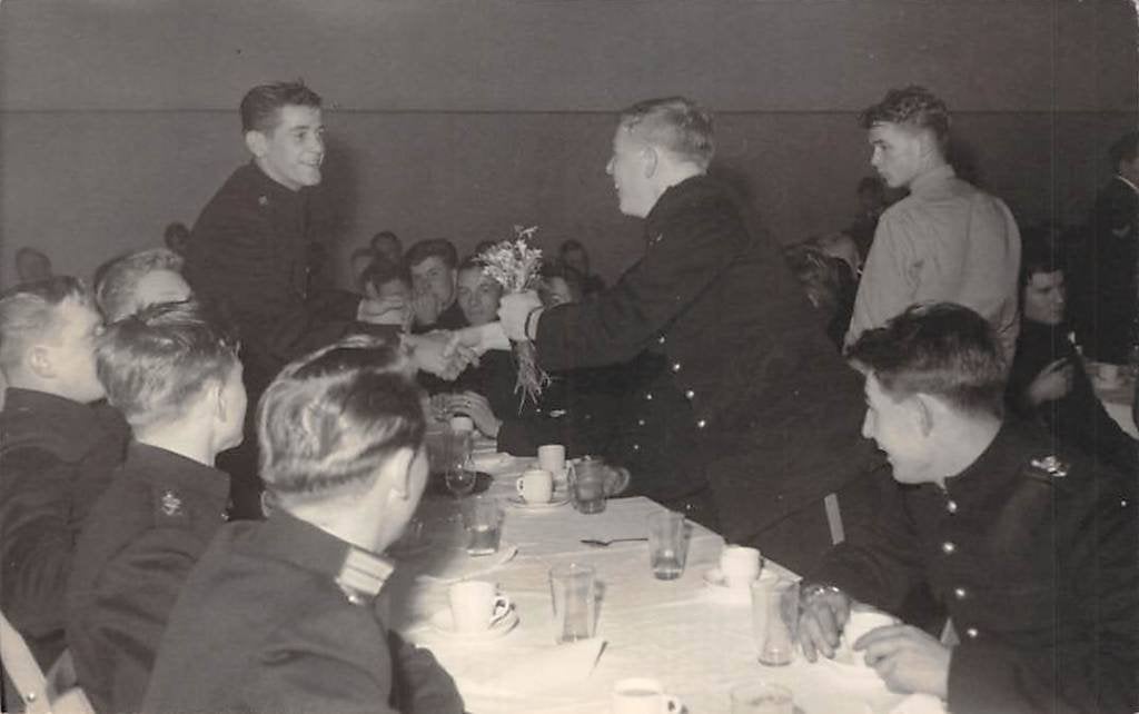 Doorn Kazerne Van Braam Houckgeest Marinier Forkaart, Verzamelen, Ansichtkaarten | Nederland, Ophalen of Verzenden, 1940 tot 1960