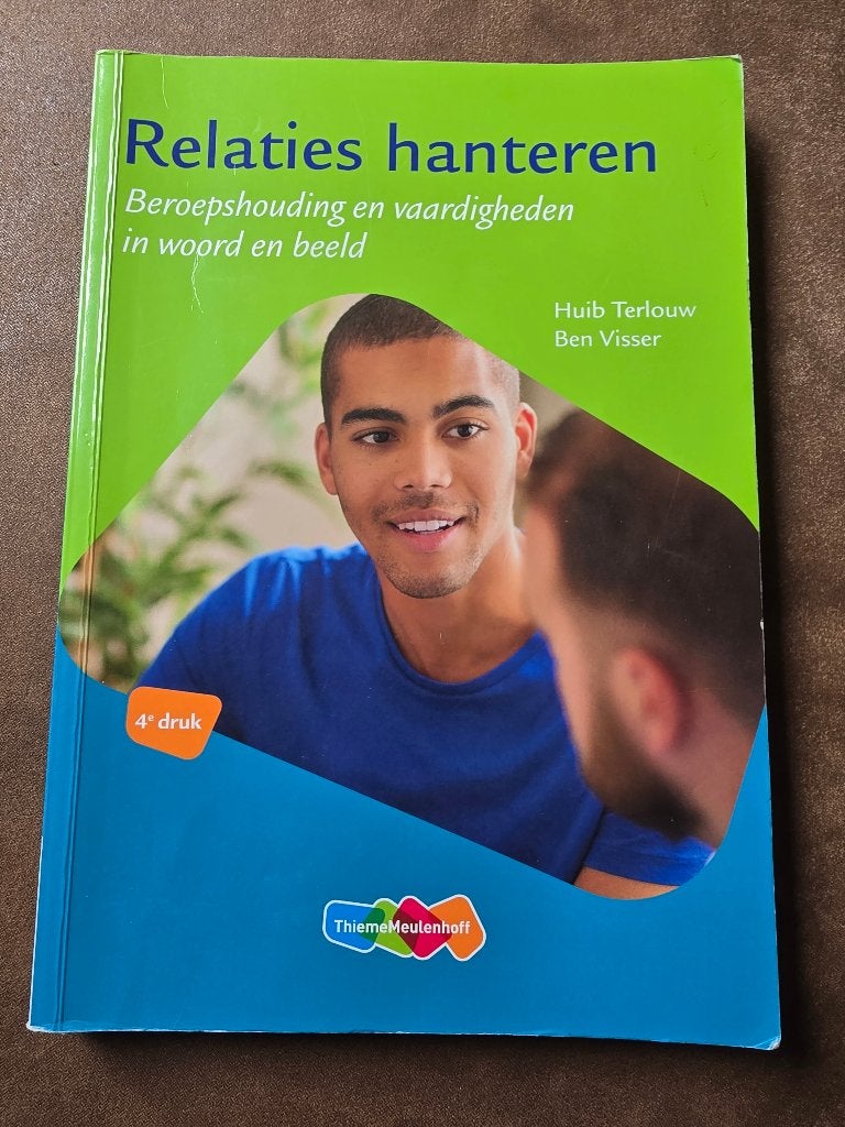 Relaties hanteren, Boeken, Studieboeken en Cursussen, Ophalen of Verzenden, Alpha, Gelezen, HBO