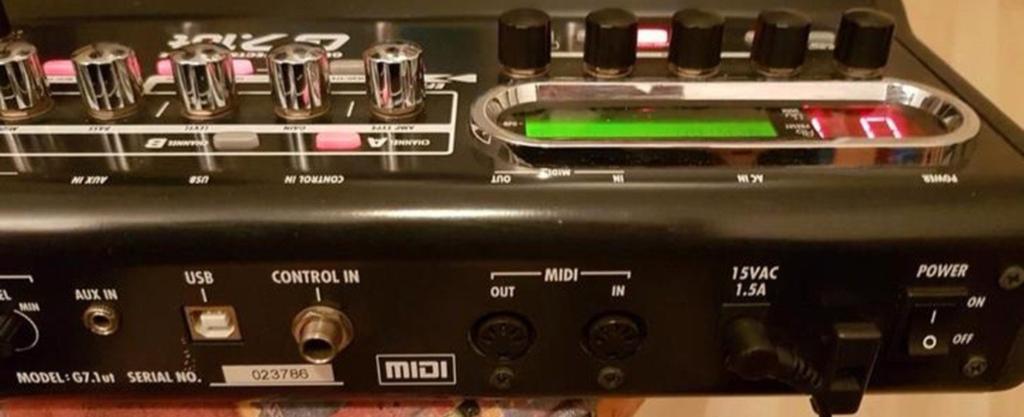 EFFECTPEDAAL ZOOM G7, Muziek en Instrumenten, Effecten, Ophalen of Verzenden, Zo goed als nieuw