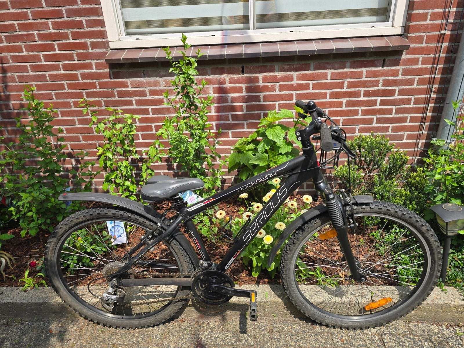 26 inch mooie serious rockaway jongens mountainbike 40cm 21v, Fietsen en Brommers, Fietsen | Mountainbikes en ATB, Gebruikt, Hardtail