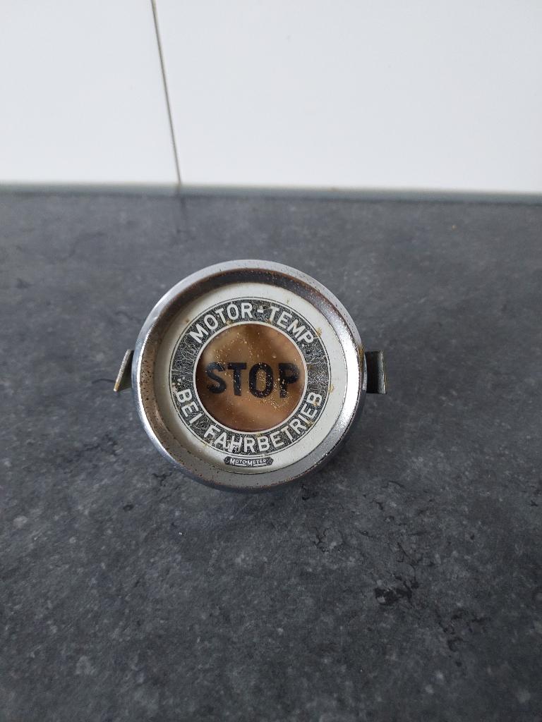 Motometer Motor-Temp Stop Meter Oldtimer VW Bus Kever, Auto-onderdelen, Motor en Toebehoren, Ophalen of Verzenden, Gebruikt, Volkswagen