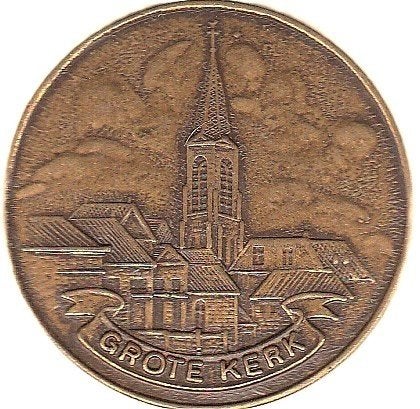 TERNEUZEN GROTE KERK 1990, Ophalen of Verzenden, Overige materialen