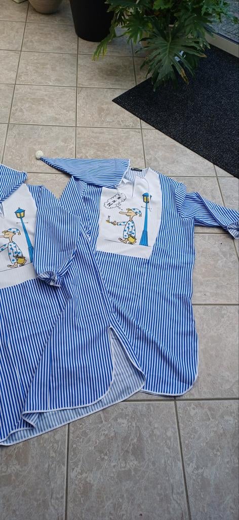 Slaap wandelaar kostuum  pyjama overhemden met slaapmuts, Maat 52/54 (L), Ophalen of Verzenden, Zo goed als nieuw, Wilbers en wilbers