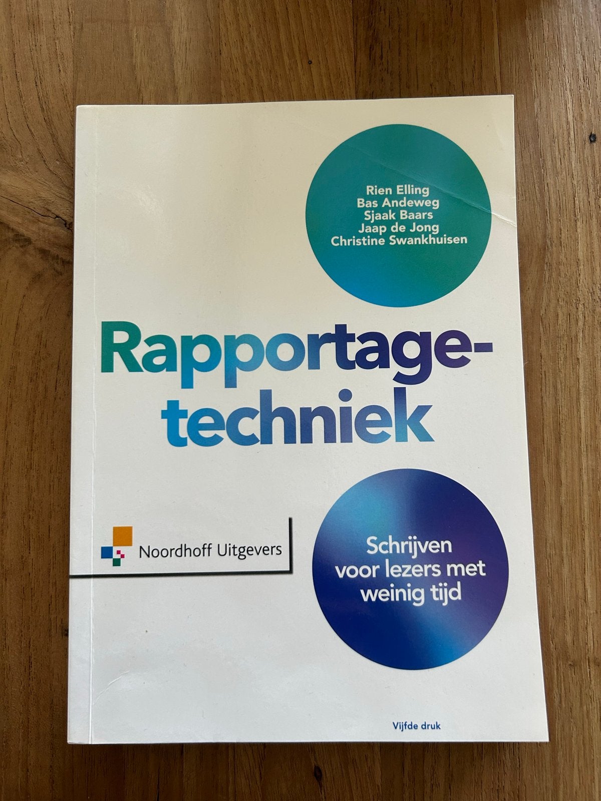 Rapportagetechniek, Boeken, Ophalen of Verzenden, Gamma, Nieuw, HBO