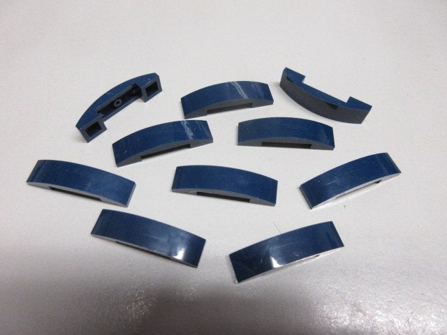 nr. 9236, 10 Donkerblauwe schuine stenen (93273), Ophalen of Verzenden, Zo goed als nieuw, Complete set, Lego