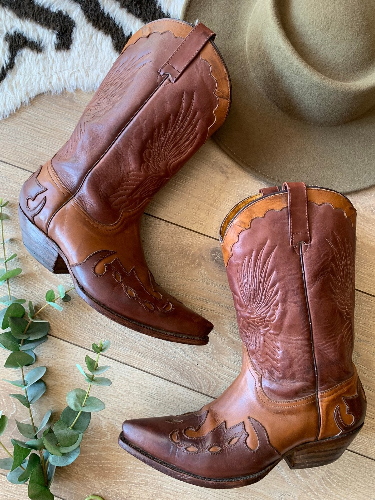Adams boots 44 western boots bohemian cowboylaarzen, -, Boots, Ophalen of Verzenden, Zo goed als nieuw