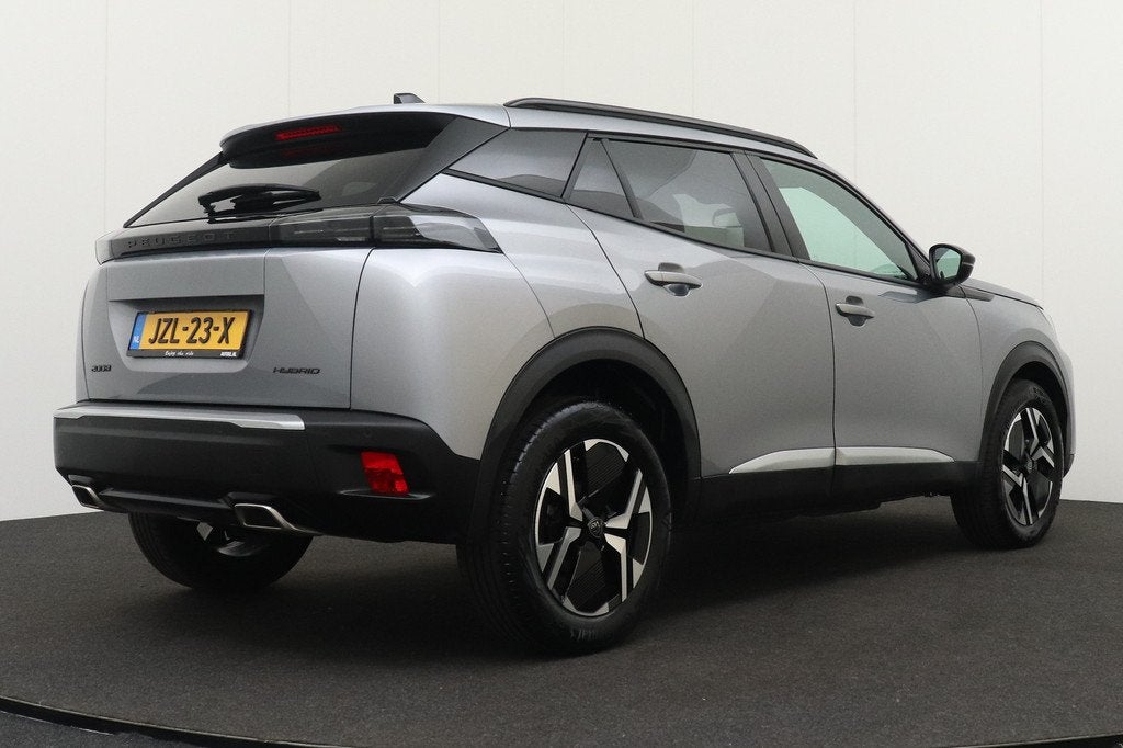 Peugeot 2008 1.2 Aut. Hybrid Allure Half-Leder Carplay DAB 1, Auto's, Peugeot, 1272 kg, Parkeersensor, Gebruikt, 1199 cc