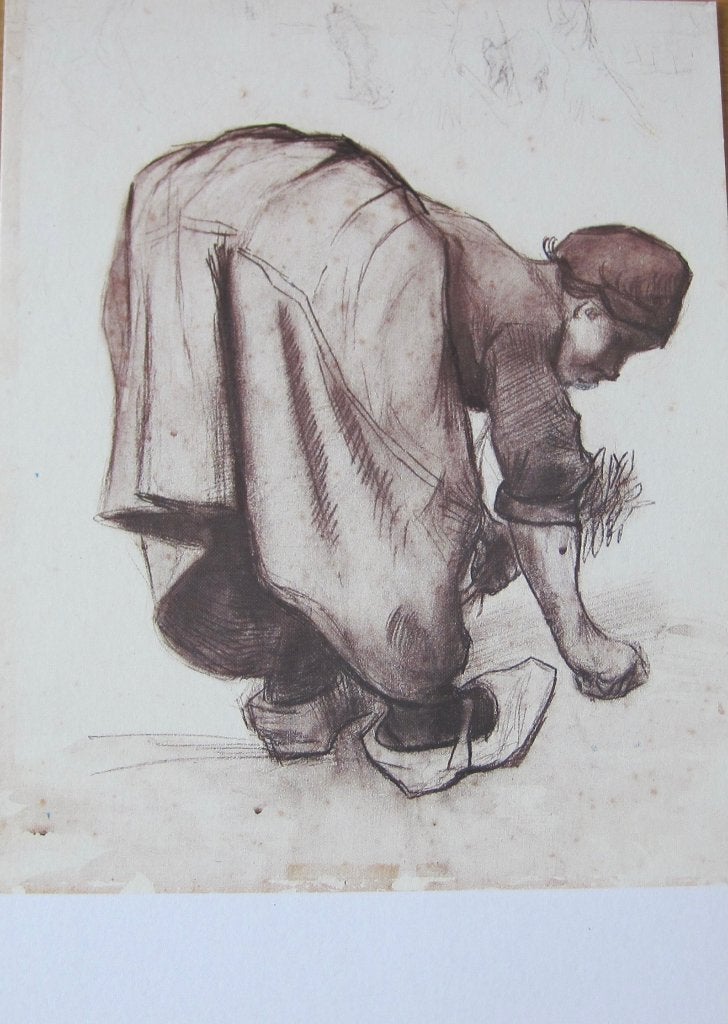 Vincent van Gogh - Arenlezende boerin - 1885 - nieuw, Verzamelen, Ophalen of Verzenden, 1980 tot heden, Ongelopen, Overige thema's