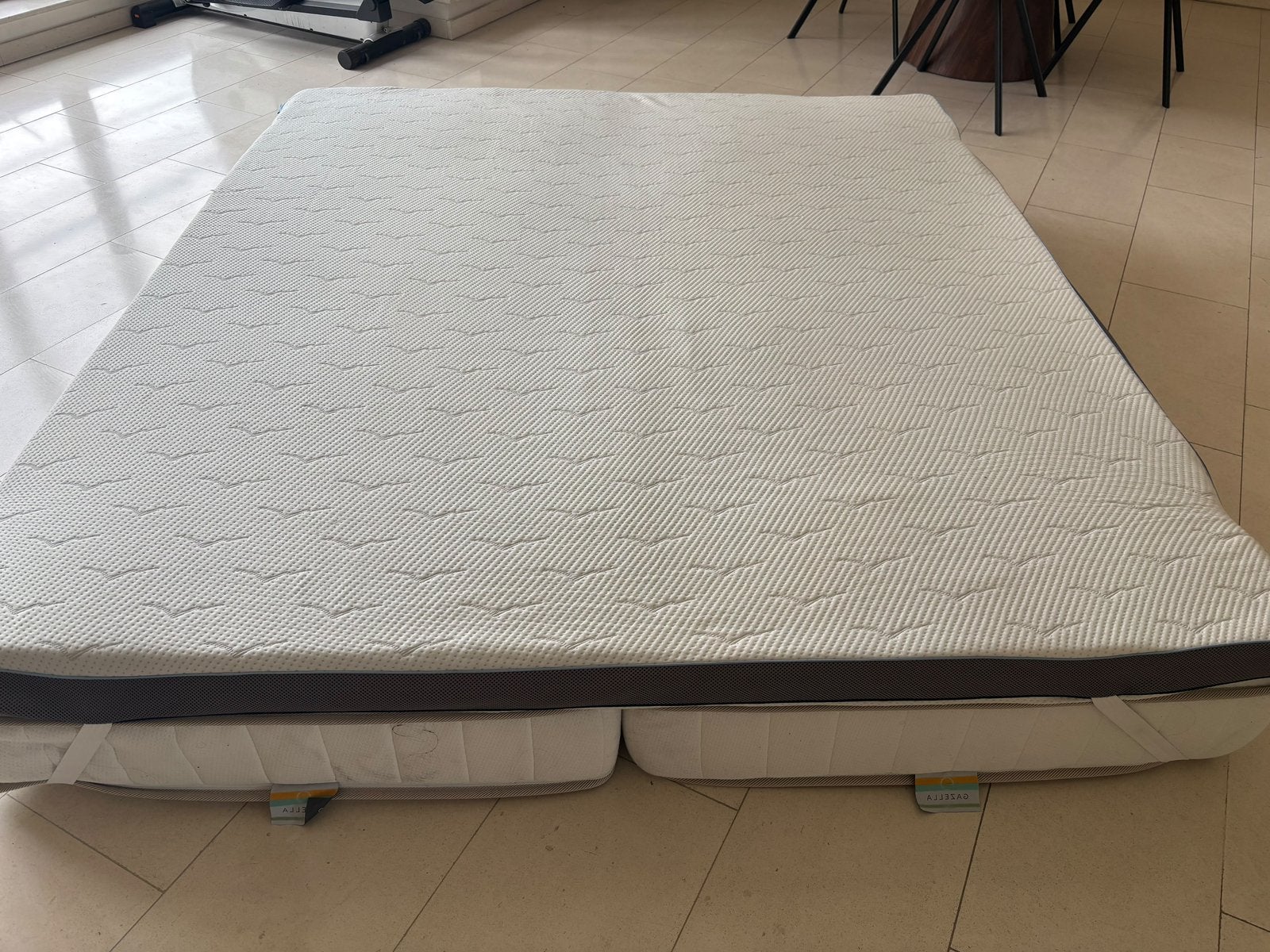 Twee swiss sense matrassen incl topper 90x200 of 180x200, Tweepersoons, Ophalen of Verzenden, Zo goed als nieuw, Matras
