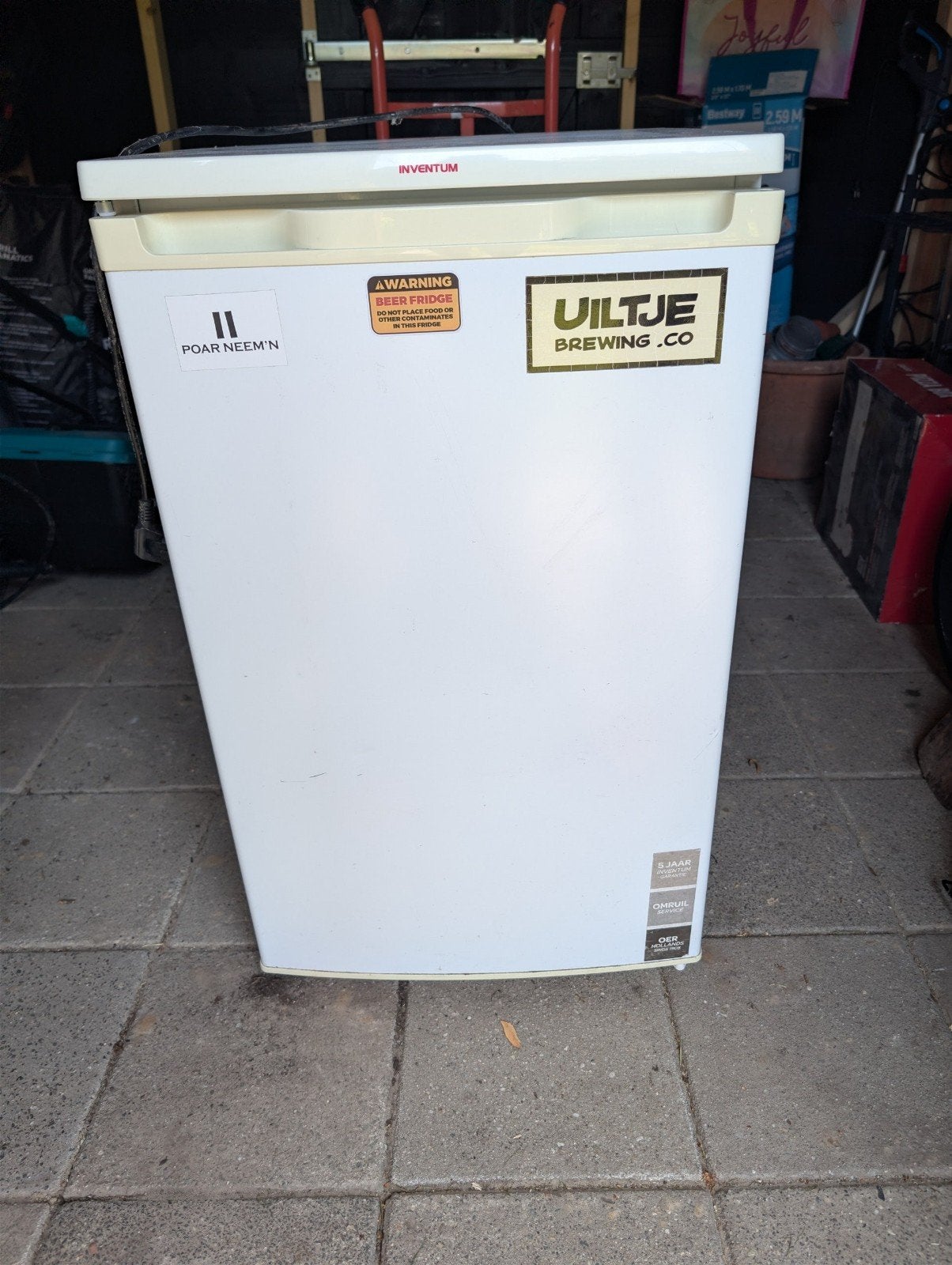 Inventum Koelkast - Ideaal als bierkoelkast, 100 tot 150 liter, 45 tot 60 cm, Ophalen, 85 tot 120 cm