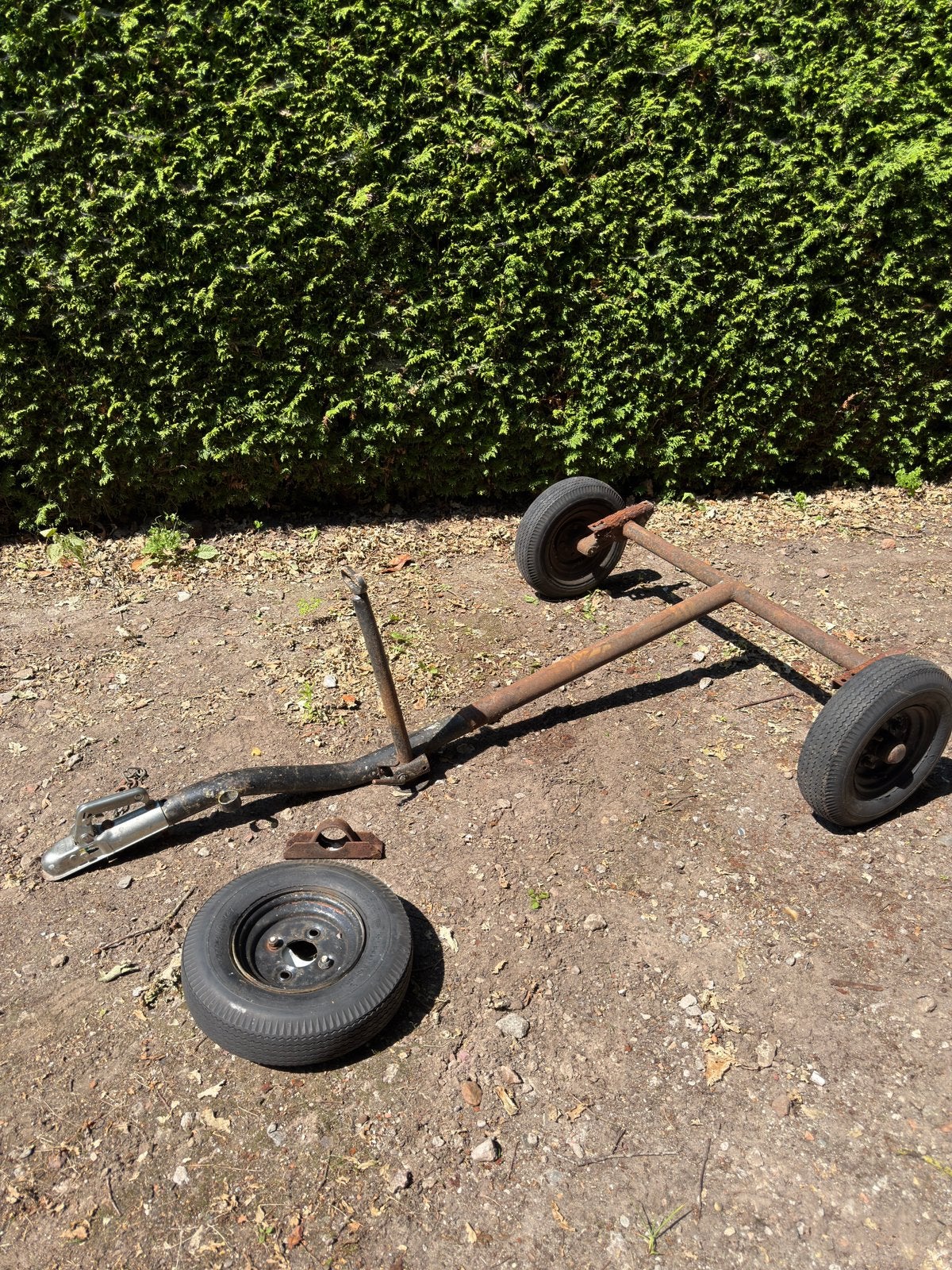 Aanhangwagen enkelasser frame, Ophalen, Zo goed als nieuw