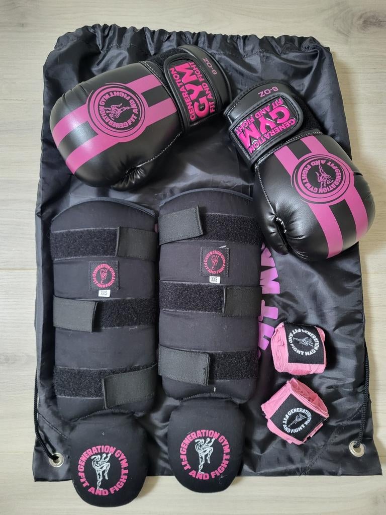 Boksuitrusting kind, Sport en Fitness, Bowlen, Zo goed als nieuw, Ophalen of Verzenden
